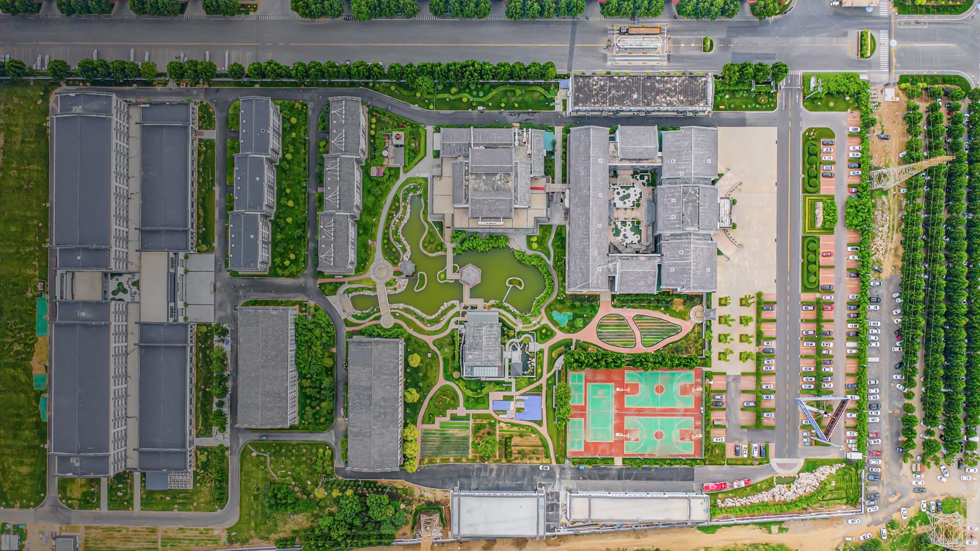 环境友好<br />苏式园林休闲区域