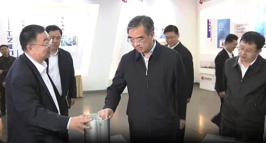 省委常委、青岛市委书记曾赞荣到青岛利旺调研
