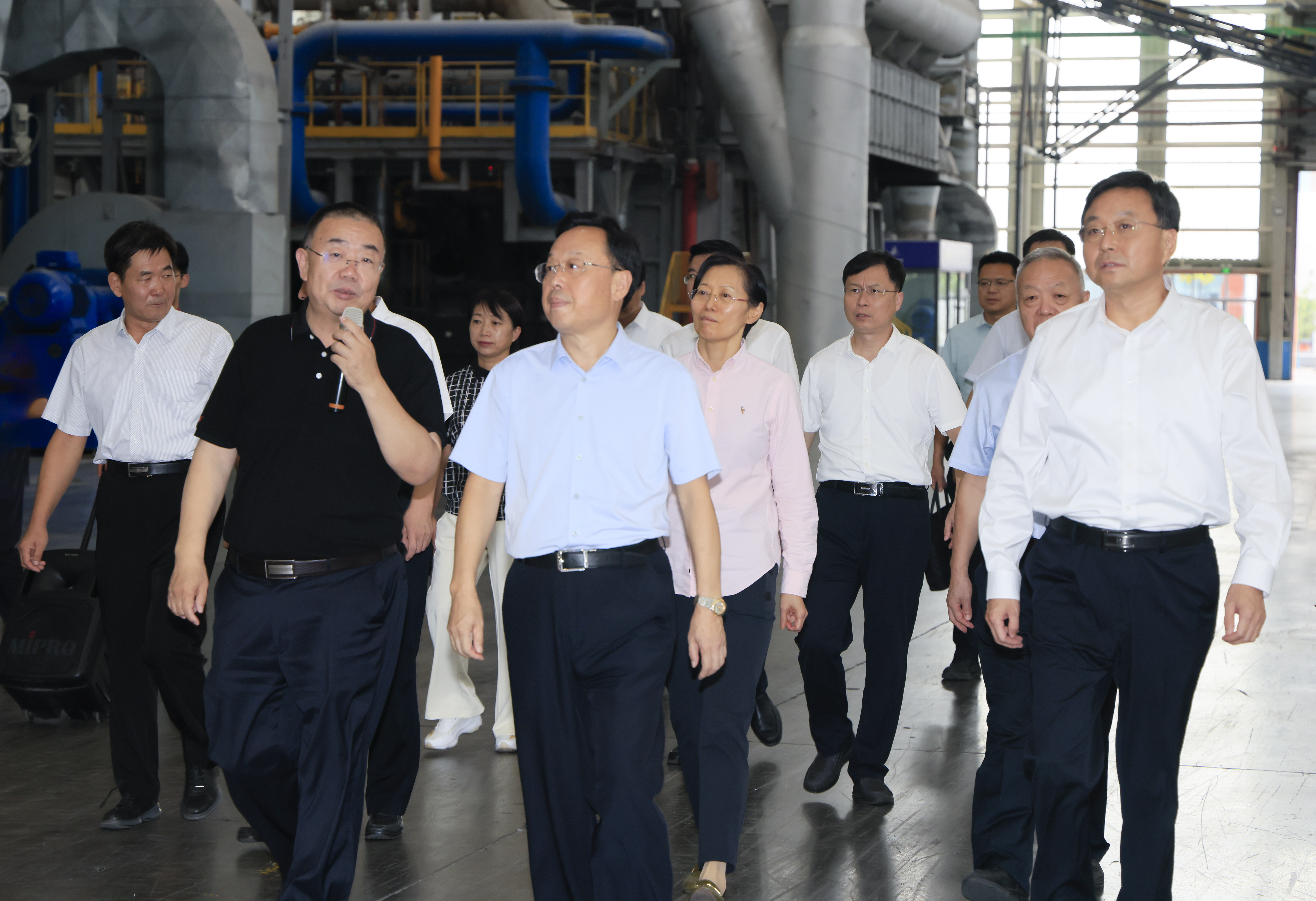 山东省政协副主席刘均刚带队来创新集团调研