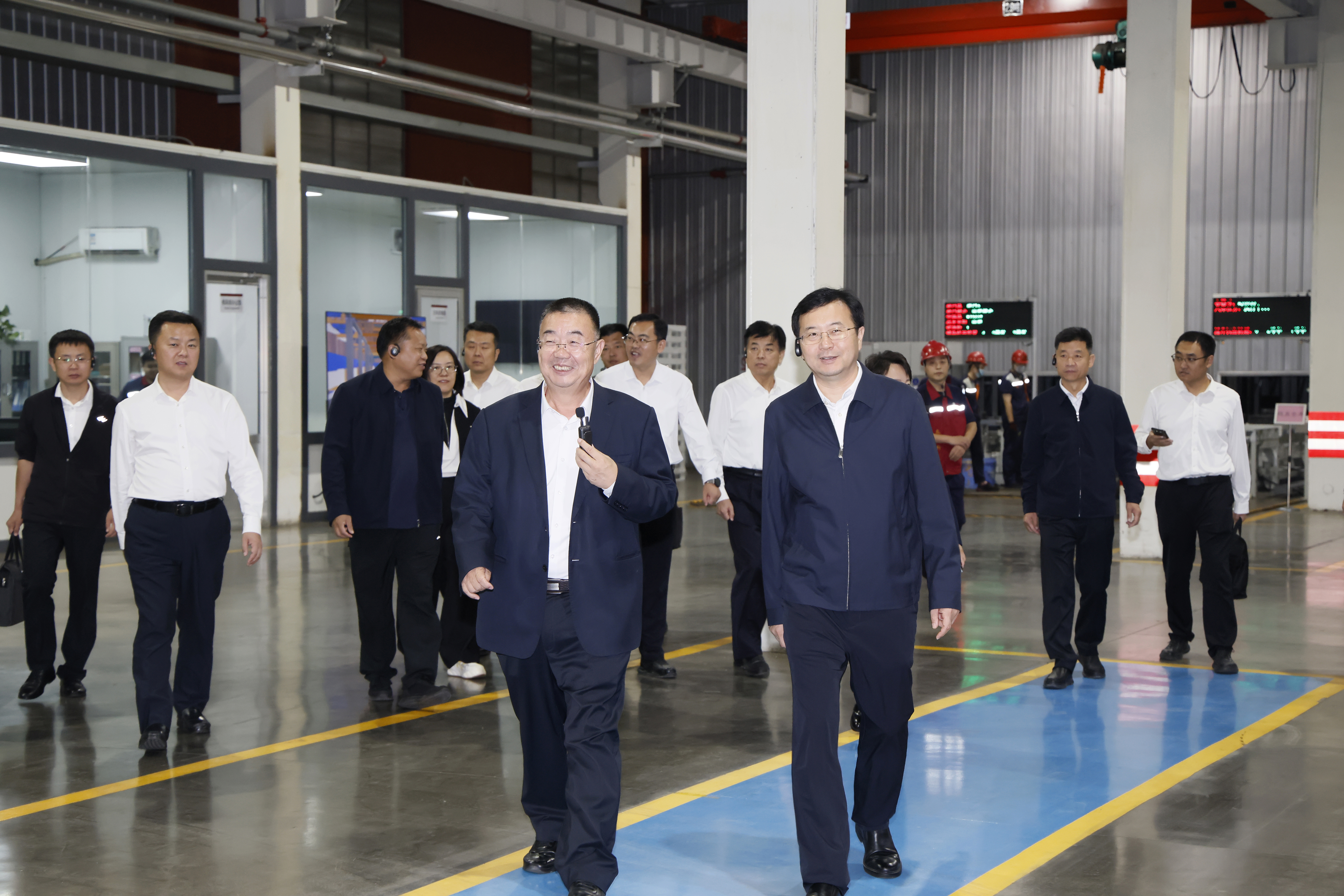 邹平市委副书记、市长孙东平带队来创新集团开展“政府精准服务进企业”活动