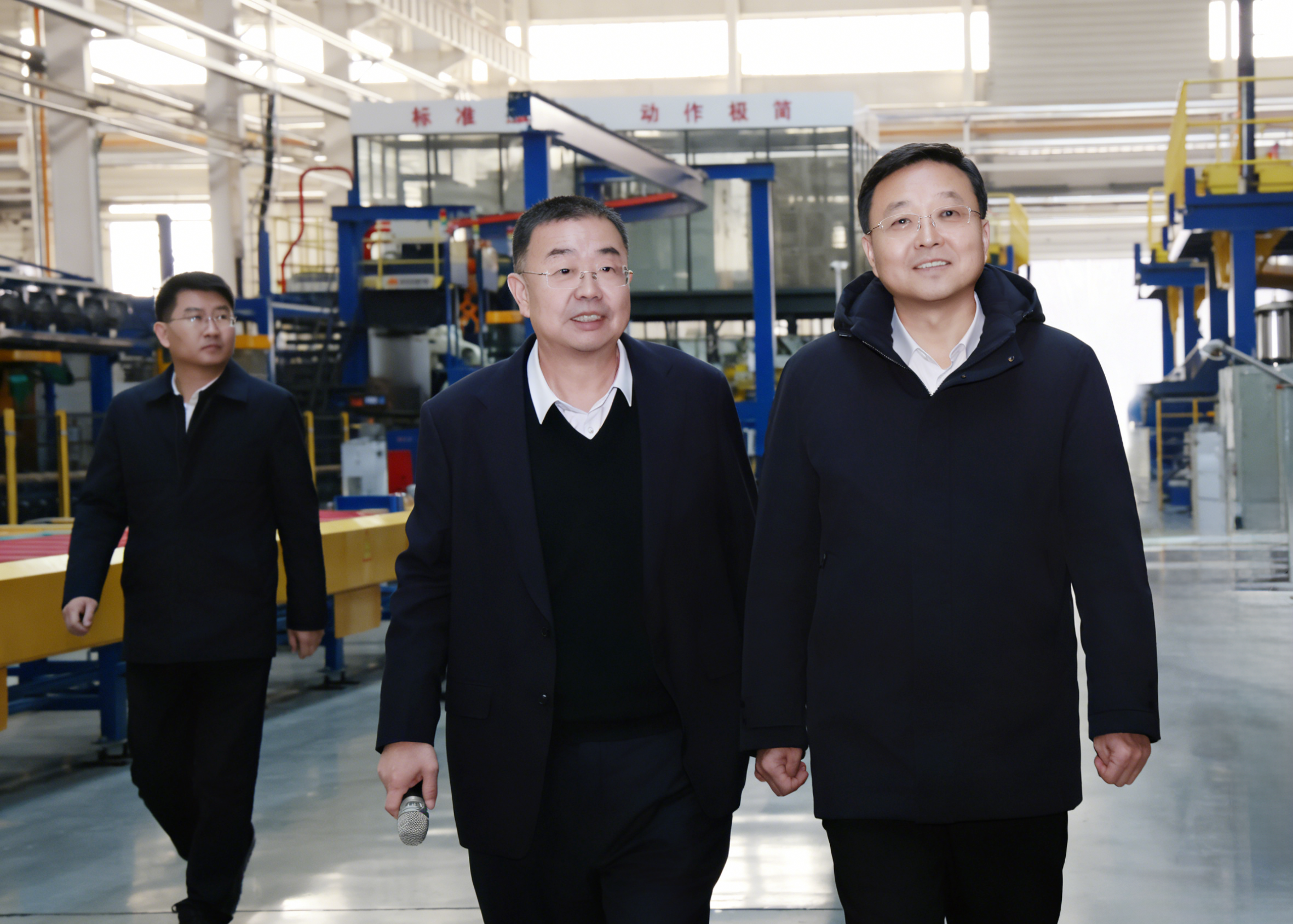 邹平市委书记张谦带队来创新集团走访慰问